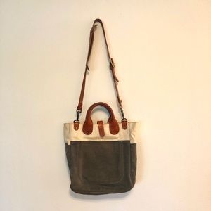 Winter Session Two Tone Gray Bag